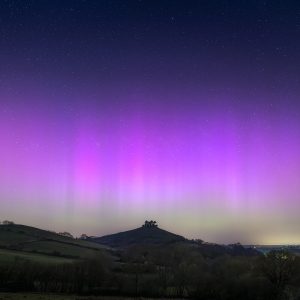 Aurora Borealis over Colmer's Hill