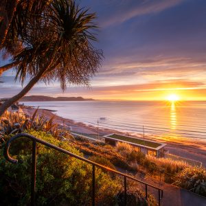 Sunrise at Lyme Regis
