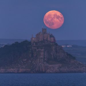St. Michael's Mount Supermoon